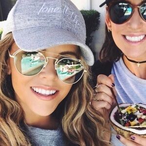 Gray Jersey Tone It Up Cap